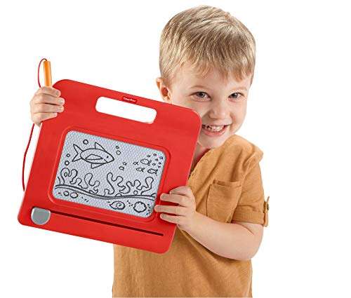 Fisher-Price Kid Doodle Pro Trip - Magic Slate Doodle Board, Red,Doodle & Scribble Boards 2