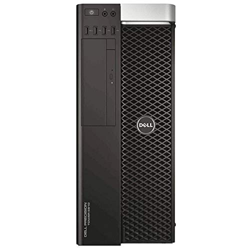 Dell Precision T5810 Mid-Tower Workstation - Intel Xeon E5-2697 v3 2.6GHz 14 Core Processor, 64GB DDR4 Memory, 256GB NVMe SSD, 4TB HDD, Nvidia Quadro K2200 Graphics Card, Windows 10 Pro. (Renewed) 1