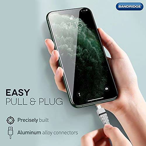 BANDRIDGE (Netherlands Micro USB 3A Fast Charging Data Cable with 480 Mbps Data Sync Speed and PVC Jacket Protection (2 Meter) - Durable, Reliable, Fast Charging 4