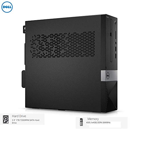 Dell Vostro 3471 9th Gen Intel Core i3 Desktop (4GB RAM/1TB HDD/Windows 10/WiFi) (Black, 3 Years Warranty) (Desktop with Dell E1916HV 18.5" Monitor) 3