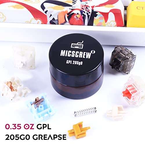 Byhoo 0.35OZ GPL 205G0 Keyboard Lube, Universal Keyboard Grease for Mechanical Keyboards, Switch Lube Kits 2