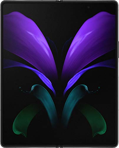 Samsung Galaxy Z Fold2 5G 12GB + 256GB SM-F916B EU/UK Model Dual SIM (Single Physical Sim + Esim) Factory Unlocked International Version GSM - Mystic Black (Ships After 09/18) 3