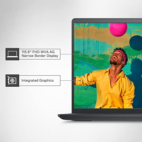 Dell Inspiron 3511Laptop - Intel i3-1115G4, 8GB, 512GB SSD, 15.6"/39.62Cms FHD WVA AG, Windows 11 + Office 21 (Carbon Black, 1.8Kgs, D560743WIN9B) 2