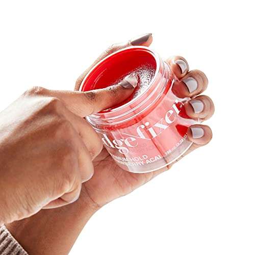 Kiss Products, Inc. Edge Fixer 24 Hour Maximum Hold Edge Wax No Flaking Biotin B7 Infused Hair Gel 3.38 US fl.oz (Acacia) 3