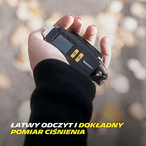 MICHELIN 12290 Digital Tyre Pressure gauge with Key Ring & LED Flash Light 2