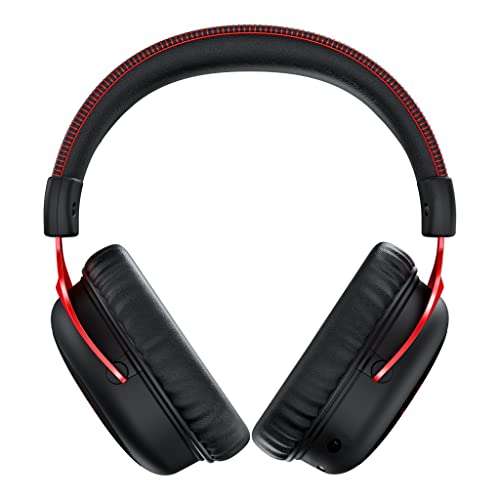 HyperX Cloud II Wireless - Gaming Headset for PC, PS5, PS4, Long Lasting Battery Up to 30 Hours, DTS Headphone:X Spatial Audio, Memory Foam, Detachable Noise Cancelling Microphone with Mic Monitoring 4