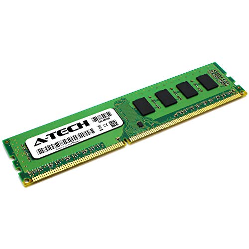 A-Tech 4GB RAM Replacement for Supermicro MEM-DR340L-HL04-UN16 | DDR3/DDR3L 1600MHz PC3L-12800 1Rx8 1.35V UDIMM Non-ECC 240-Pin DIMM Memory Module 4