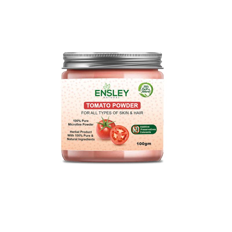 100% Natural & Pure Tomato Powder For Brighten up Complexion, Anti Aging, Help To Reduce Acne & Age Spot, Fine Line, Face Pack (100 GM) 1