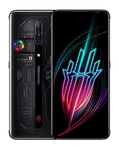 Red Magic 6S Pro Gaming Phone, 6.8" Screen, 64MP Camera, 5G Android Smartphone, Snapdragon 888+, 16GB RAM+256GB ROM, US Version Transparent 1