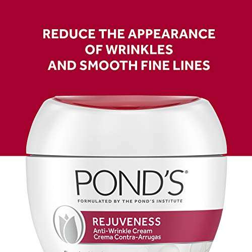 Pond's Rejuveness Anti-Wrinkle Cream Anti-Aging Face Moisturizer With Alpha Hydroxy Acid and Collagen 14.1 oz 3