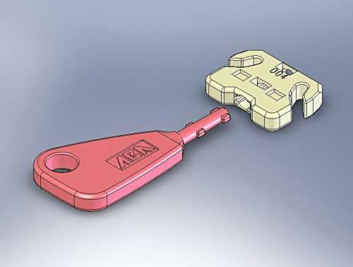 FJM Security FJM-0916 USB Port Locks, Pack of 10, Secure Your Data, USB Blocker with Key, Antitheft Locking Devices 6