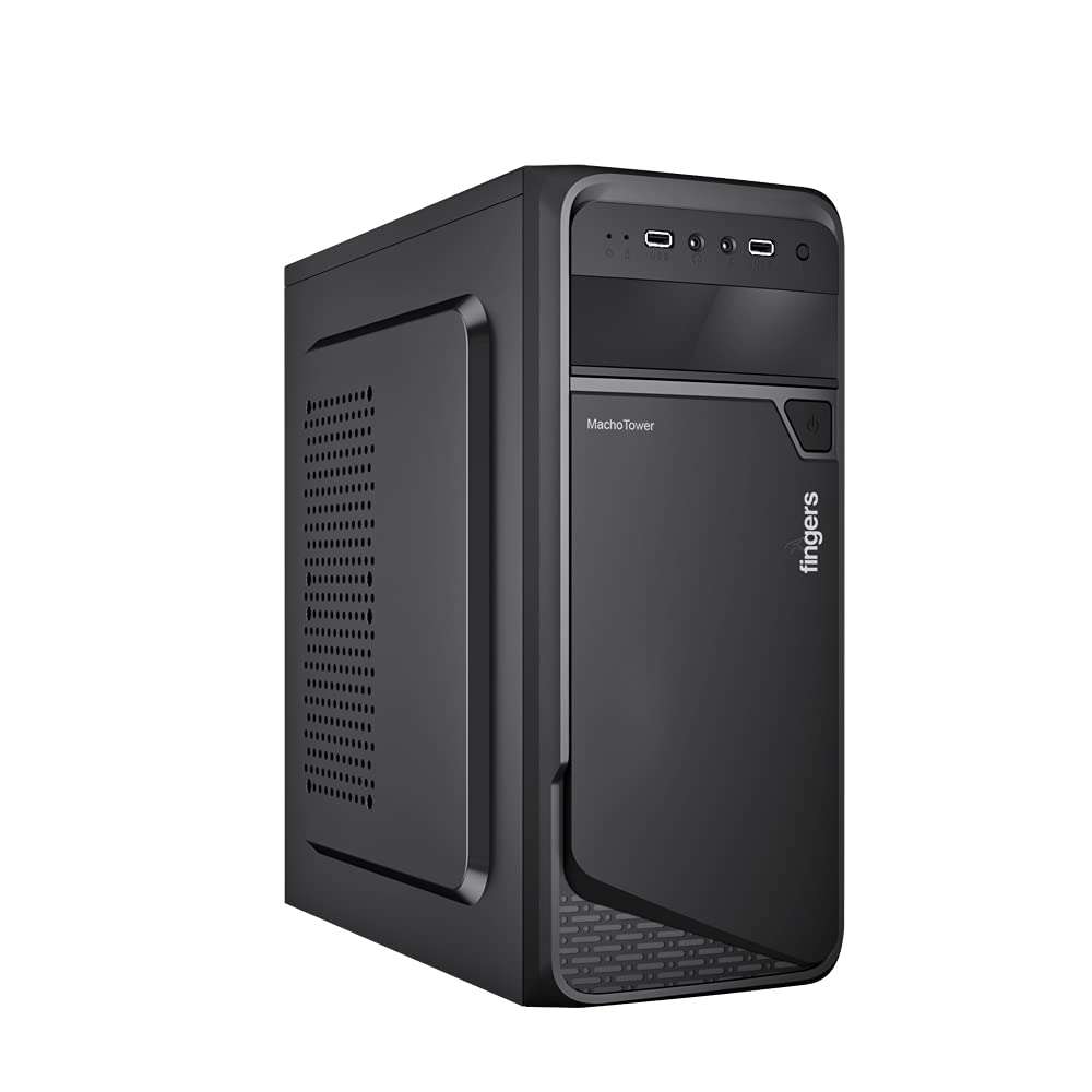 Fingers MachoTower Computer PC Case (Fashionable Full ATX PC Cabinet with SMPS | BIS Certified) 3