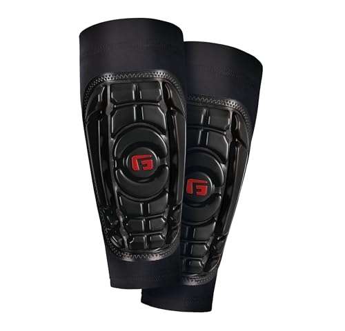 G-Form Youth Pro-S Compact Soccer Shin Guards - Football Shin Guards - Black, Youth L/XL 1