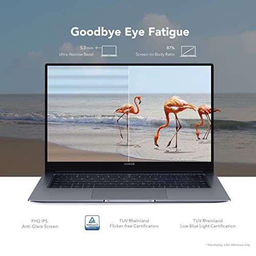 Honor MagicBook X 15, Intel Core i5-10210U 15.6 inch (39.62 cm) Thin and Light Laptop (8GB/512GB PCIe SSD/Windows 11/Aluminium Metal Body/1.56Kg), Gray,(BohrBR-WAH9F) 4