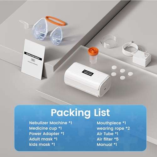 The Swirler Nebulizer -Nebulizer, Portable Nebulizer for Adults and Kids,Portable Nebulizer for Adults & Kids,Handheld Mesh Nebulizer for Breathing Problems 3