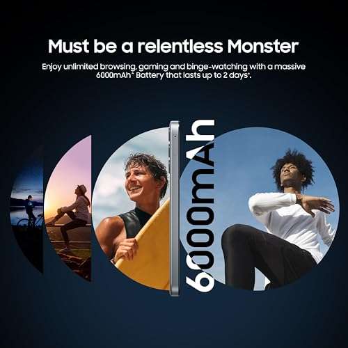 Samsung Galaxy M15 5G Prime Edition (Blue Topaz,8GB RAM,128GB Storage) | Super AMOLED Display| 50MP Triple Cam| 6000mAh Battery| MediaTek Dimensity 6100+ | 4 Gen. OS Upgrade & 5 Year Security Update 4