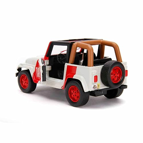 Jada Toys Jurassic World 1:32 Jeep Wrangler Die-cast Car, Toys for Kids and Adults 5