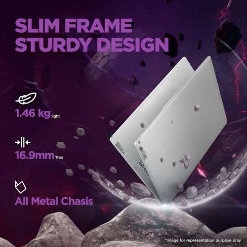 Lenovo IdeaPad Slim 5 Intel Core Ultra 5 125H Built-in AI 14" (35.5cm) WUXGA-OLED 400Nits Thin & Light Laptop (16GB/1TB SSD/Win 11/Office 21/FHD+IR Camera/Alexa/3 Mon GamePass/Grey/1.4Kg), 83DA003GIN 4