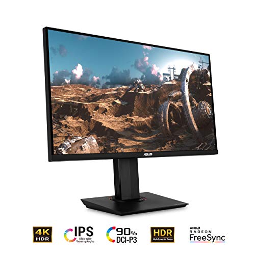 ASUS TUF Gaming VG289Q 28” Gaming Monitor 4K (3840 x 2160) IPS FreeSync Eye Care DisplayPort Dual HDMI HDR 10,BLACK 2