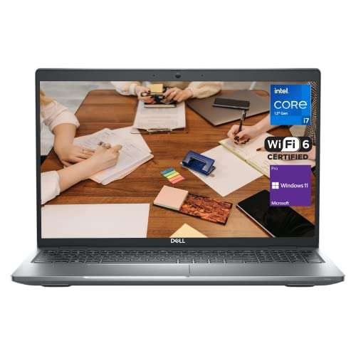DELL Latitude 5530 Business Laptop, 15.6" FHD Display, Intel Core i7-1255U Processor, 16GB RAM, 1TB SSD, Webcam, HDMI, RJ45, Memory Card Reader, Backlit Keyboard, Wi-Fi 6, Windows 11 Pro 1
