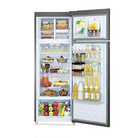 Godrej 331 L 2 Star Frost Free Double Door Refrigerator (RT EONVIBE 346B 25 HCIT ST RH, Steel Rush, Intelligent Operations, 2022 Model) 2