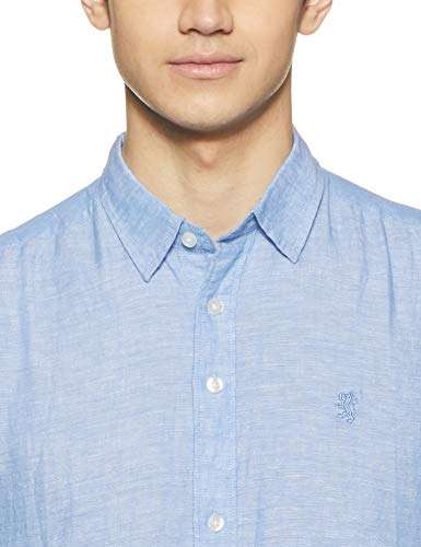 Red Tape Men's Plain Regular fit Casual Shirt (RSH6474A_Blue_S 2