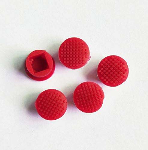 5 PCS TrackPoint Keyboard Mouse Red Cap Soft Dome Laptop Pointer for IBM Lenovo ThinkPad 2