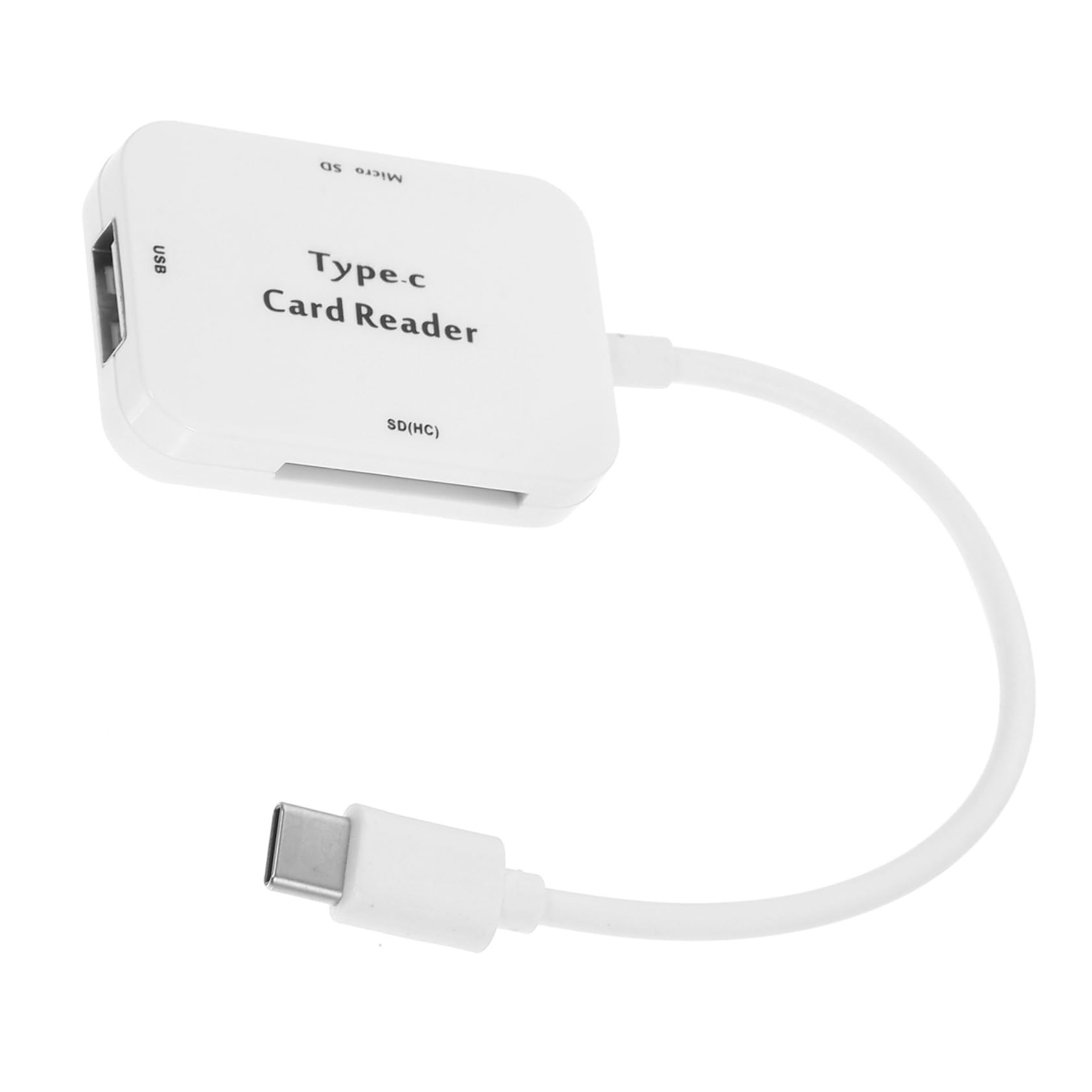 Mipcase 3 1 Type- USB c Card Adapter Type Card Adapter Reader USB Reader White Phone 1