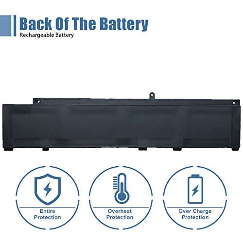 VANPIR MV07R Laptop Battery Replacement for Dell G3 15 3500 3590 G5 5500 5505 SE Series Notebook 0JJRRD 266J9 15.2V 68Wh 4250mAh 6