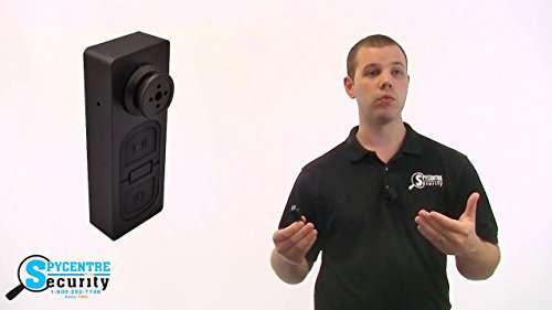 Spy Camera Mini Pocket Button Hidden Spy Video Camera with Motion Detection 1280x480p HD Recording (Black) (Gold) (Black) 5