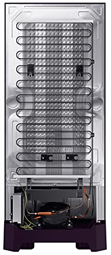 Samsung 225 L 5 Star Inverter Direct cool Single Door Refrigerator(RR23A2H3W9R/HL, Base Stand with Drawer, Paradise Bloom Purple, 2022 Model) 6