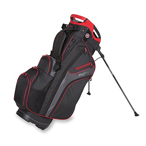 Bag Boy Chiller Hybrid Stand Bag Black/Charcoal/Red Chiller Hybrid Stand Bag 1