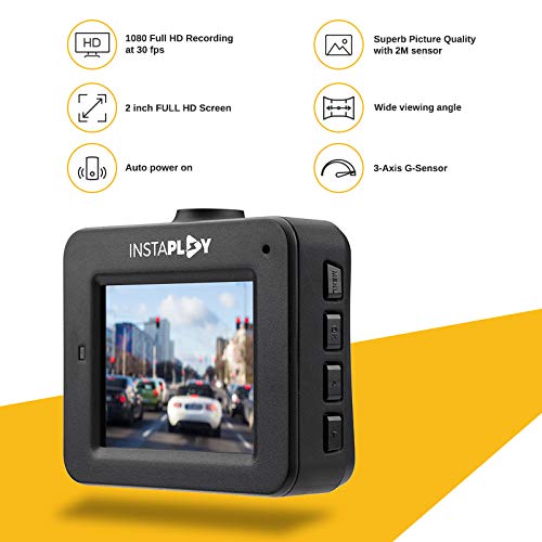 Instaplay INSTACAM Full HD 1080 Pixel Car Dash Camera 2