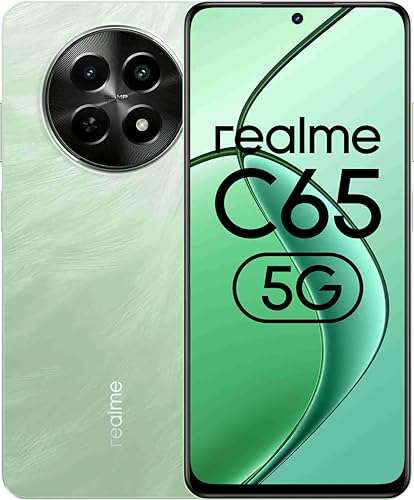 realme C65 5G (Feather Green, 8GB RAM, 128GB Storage) 1