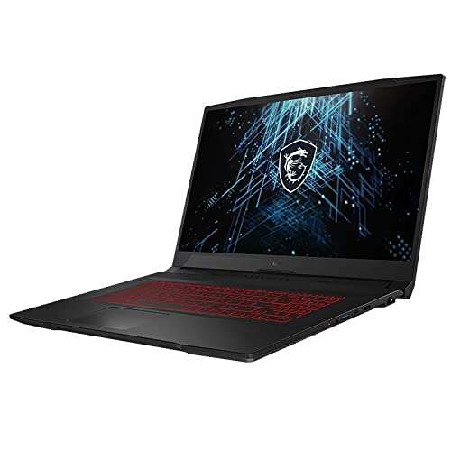 MSI Katana GF76 17 Gaming Laptop 17.3” FHD IPS 144Hz Display 11th Gen Intel 8-Core i7-11800H 64GB RAM 512GB SSD GeForce RTX 3050 Ti 4GB Backlit USB-C Nahimic Win10 Black + HDMI Cable 4