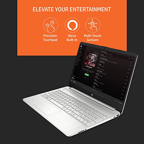 HP 15s- Ryzen 5-5500U 8GB RAM/512GB SSD 15.6 inch(39cm) Micro-Edge Anti-Glare FHD Laptop & 100 Lightweight Backpack for 15.6-inch Laptop with Elastic and Padded Shoulder Straps (Black) 3