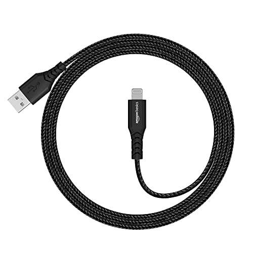AmazonBasics Apple Certified Lightning to USB Charge and Sync Extra Tough Cable, 3 Feet (0.9 Meters) - Grey 4