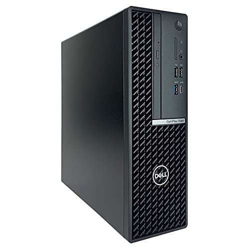 Dell OptiPlex 7080 SFF Small Form Factor Desktop Computer - 10th Gen Intel Core i7-10700 8-Core up to 4.80 GHz CPU, 64GB RAM, 512GB SSD + 10TB HDD, Intel UHD Graphics 630, DVD Writer, Windows 10 Pro 2