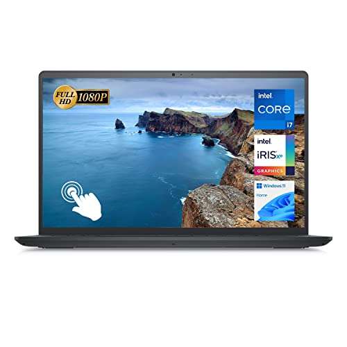 DELL Inspiron 3530 Premium Laptop, 15.6" Full HD Touchscreen, Intel Core i7-1355U, 16GB RAM, 1TB PCIe SSD, Webcam, HDMI, Wi-Fi, Bluetooth, Windows 11 Home, Black 1