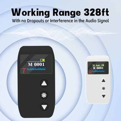Wireless Tour Guide System,Tour Guide Microphone and Speaker with 32-Slot Charge Case,Simultaneous Translation Interpreting Equipment for Church,Factory,School,Museum,2 Transmitter 32 Receivers 3