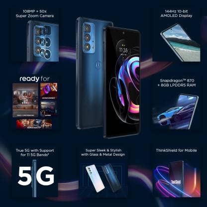 MOTOROLA Edge 20 Pro (Midnight Sky, 128 GB) (8 GB RAM) 3