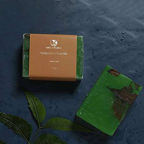 Naturercave Handmade Neem Tulsi Leaf Soap- 100 gm 4