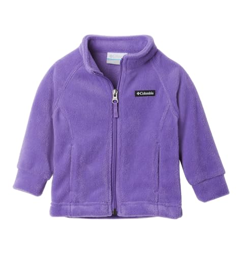 Columbia unisex-baby Benton Springs Fleece Jacket, Grape Gum, 6-12 Months 2