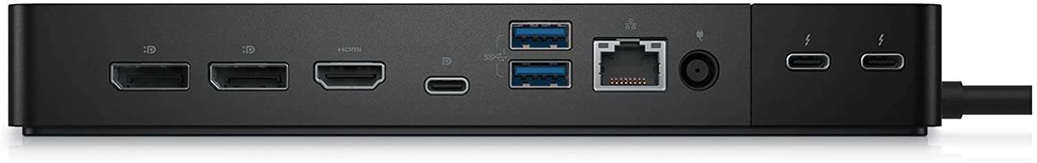Dell Thunderbolt Dock WD22TB4, 9 Various of Ports, Video Resolution: 5K - 60 Hz (Single Display), 4K - 60 Hz (Quad Display), Interfaces: 2 x Thunderbolt 4 4