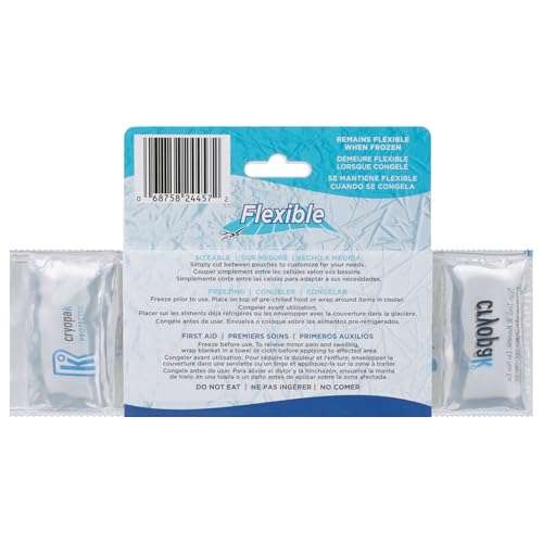 Cryopak Flexible Reusable Ice Packs for Cooler, Cold Therapy or Lunch Boxes, Alternative to Ice Cube Trays and Cut to Size First Aid Packs for Injuries, (9.00 × 16.50 in) 2