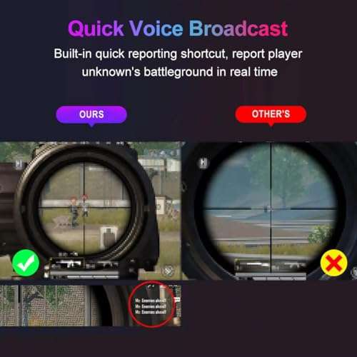 YOVDA One Handed Gaming Keyboard and Mouse Combo, with Gaming Mouse Converter, Rainbow Backlit 25 Keys Portable Small Mechanical Feel Keyboard Support Customize Button, for Android, PC Gamer 4