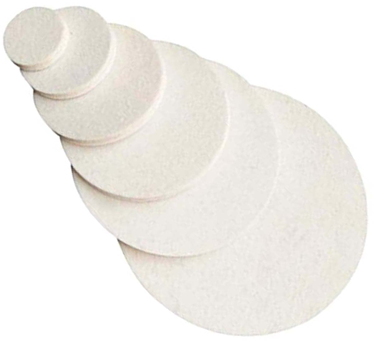 DIY Crafts 15 Pcs, 2" inch Felt Pad Only, Gross Polishing Buffing Pad Kit Car Polisher M10/14 Drill Adapter Car Polish Sponge Wheel Kit Car Wash Cleani(15 Pcs, 2" inch Felt Pad Only) 1