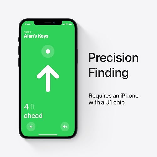 Apple AirTag. Keep Track of and find Your Keys, Wallet, Luggage, Backpack, and More. Simple one-tap Set up with iPhone or iPad 5