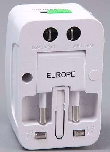 PagKis Europe/UK/US/China.Universal International Travel Adapter Plug 3
