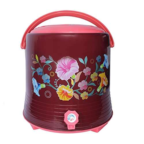 KYNA Water Cooler 10 Liter Water Jug Camper/Summer Water Cooler for Home and Office Use Random Colour and Design 1